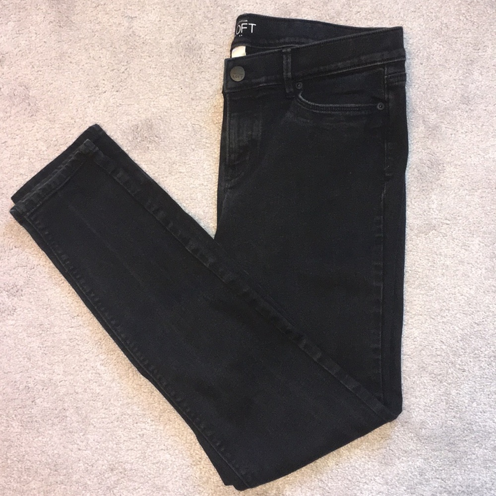 Ann Taylor Loft Black Jeans